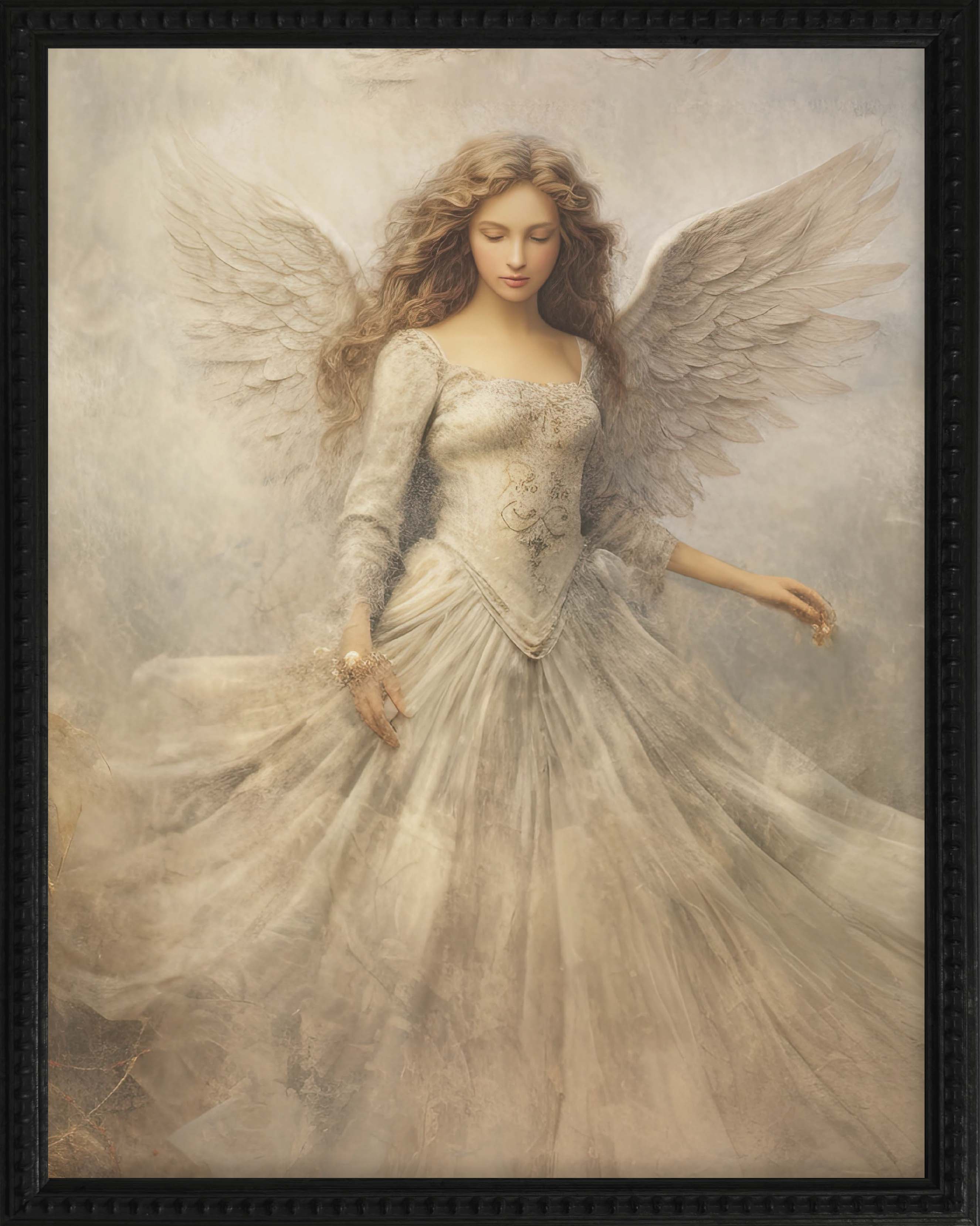 Holiday 16x20 Black Bead Gallery Frame