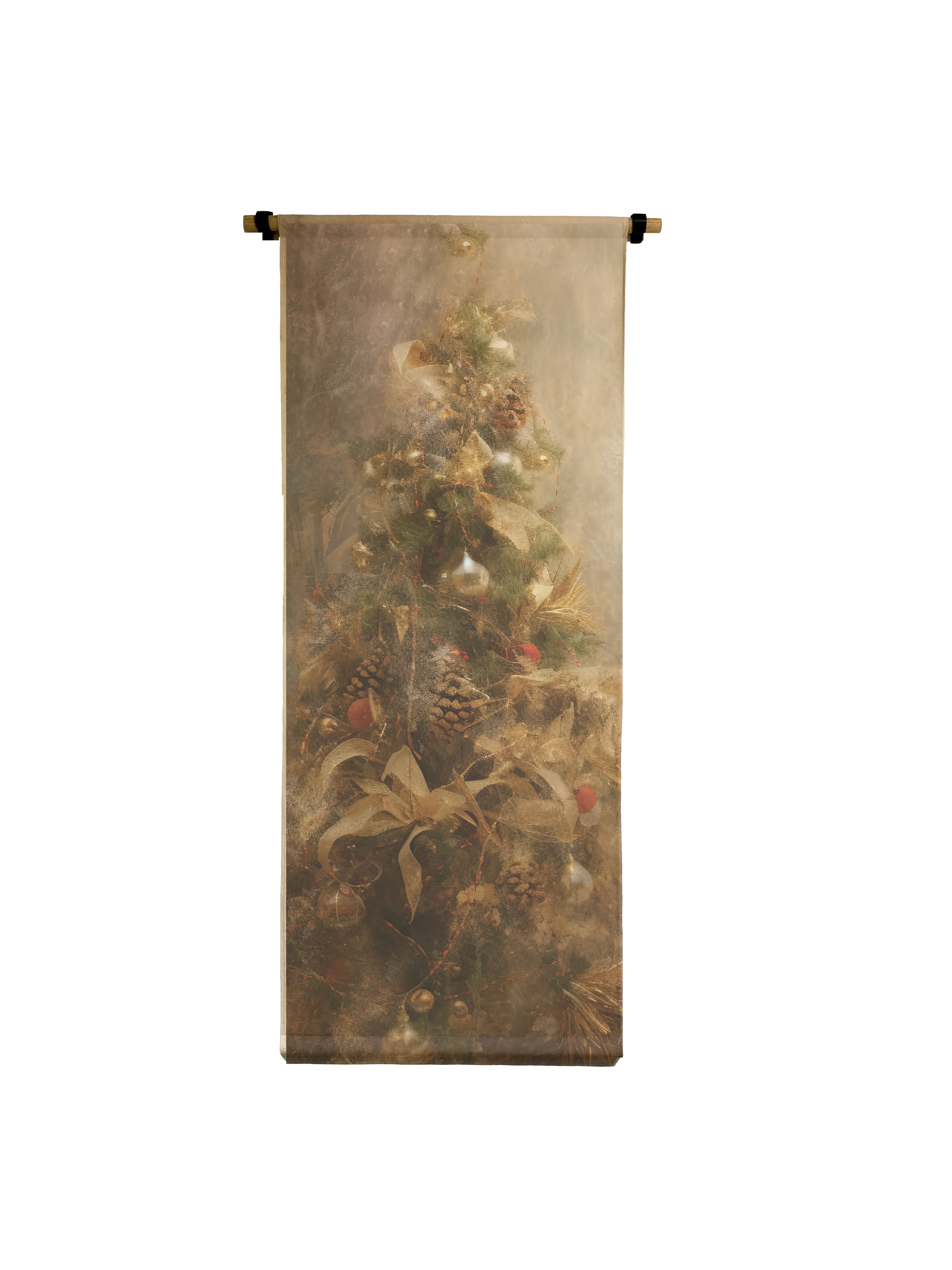 6' Vertical Canvas Scrolls