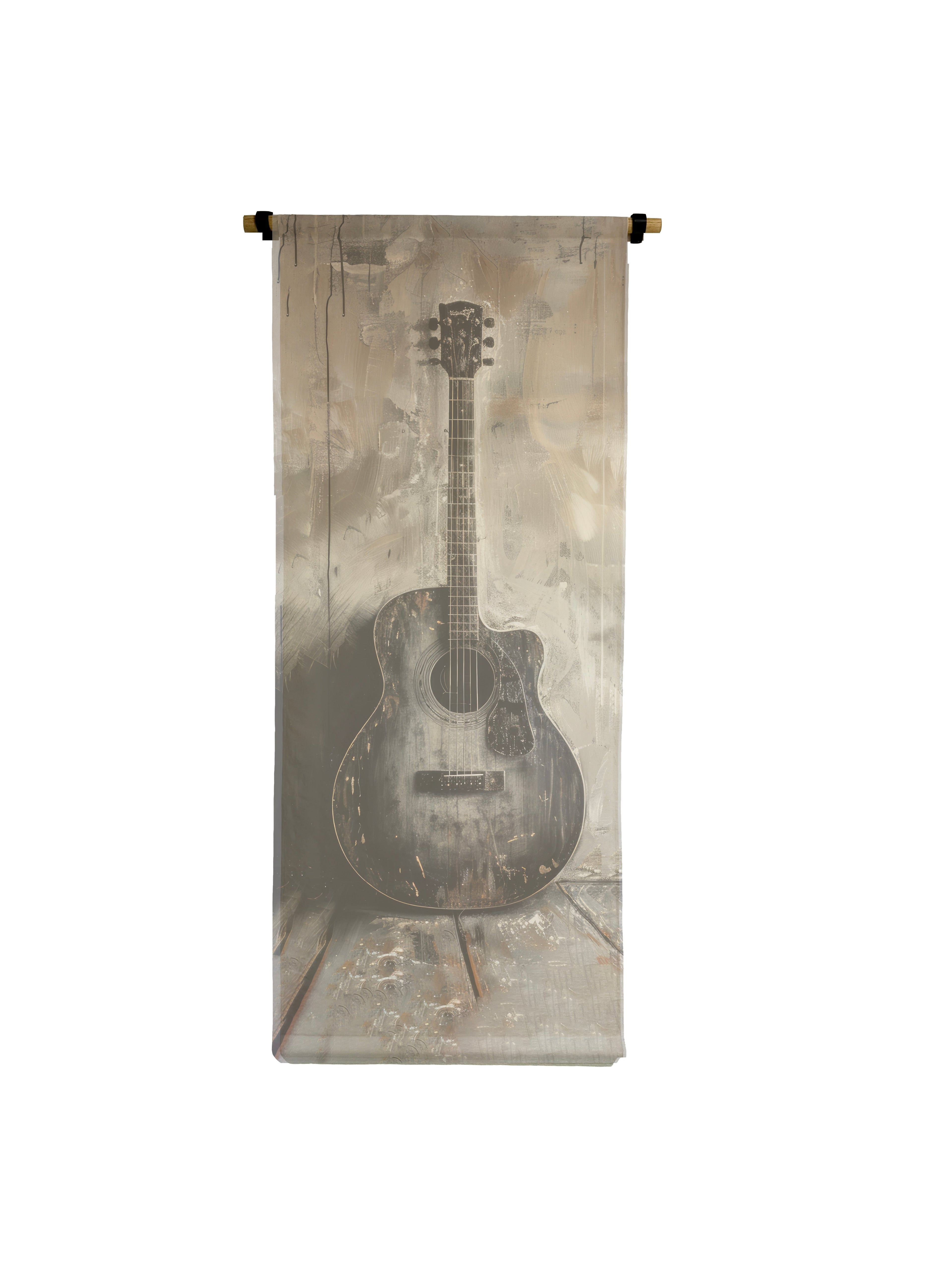 6' Vertical Canvas Scrolls