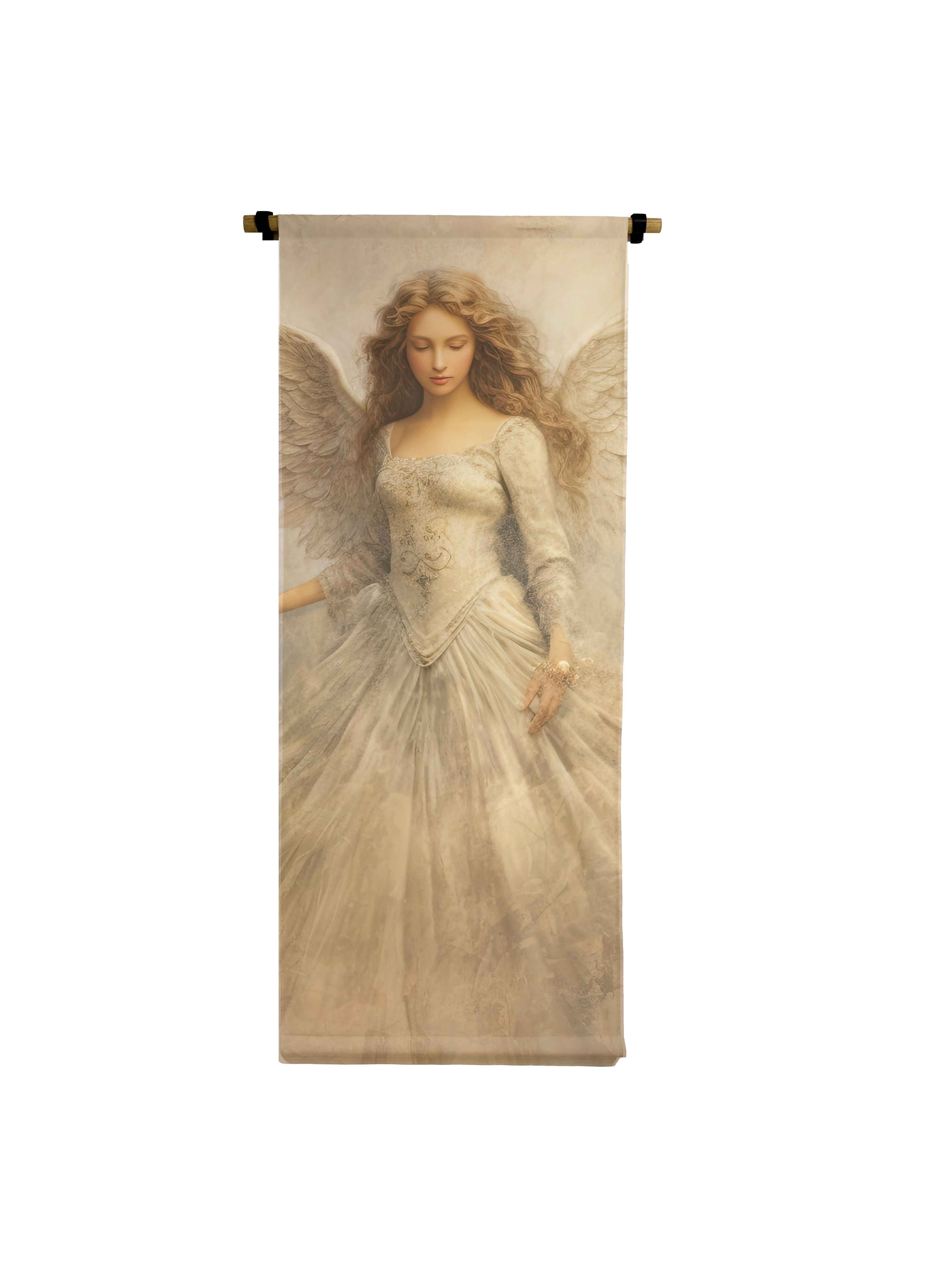 6' Vertical Canvas Scrolls