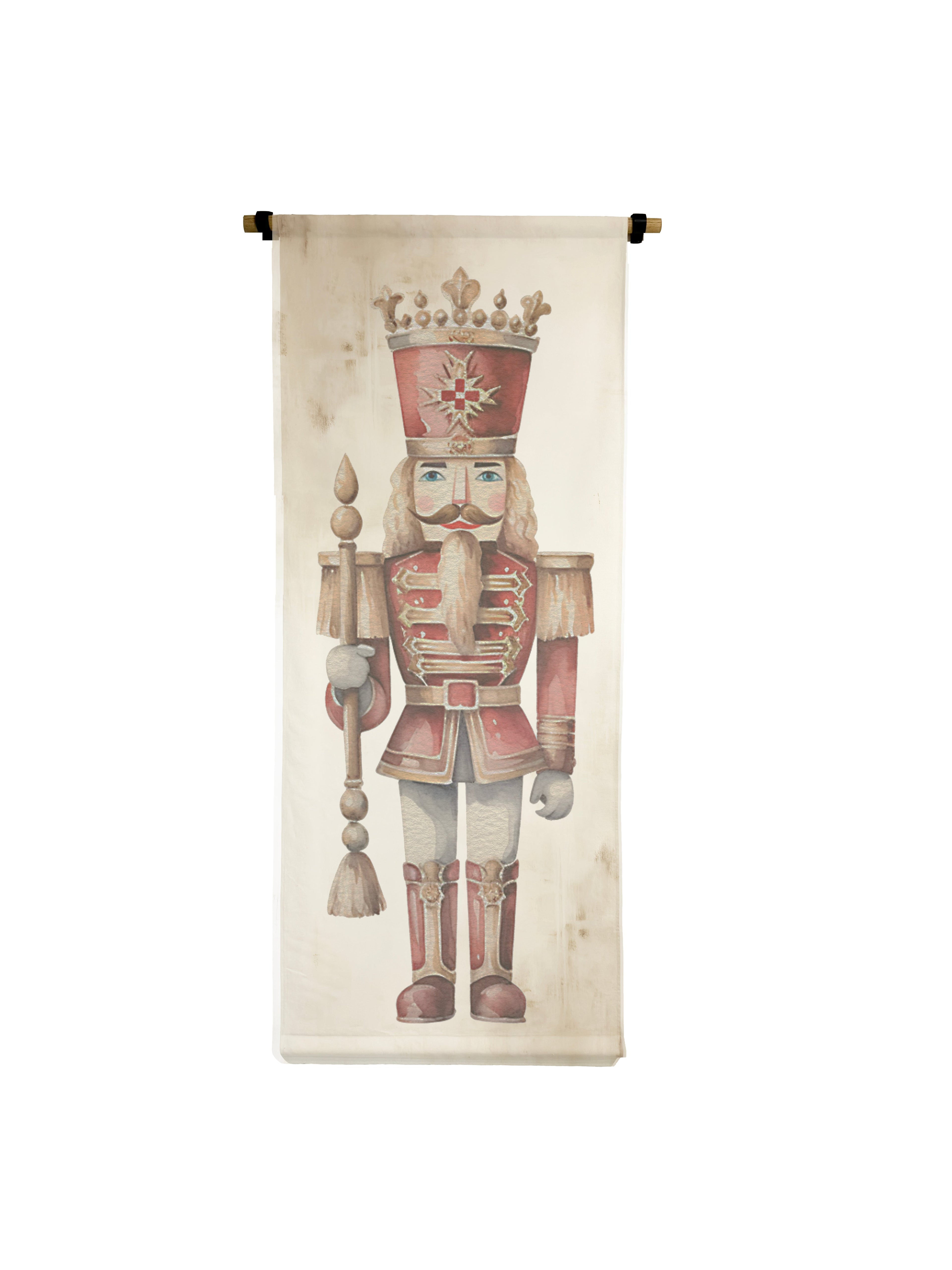 6' Vertical Canvas Scrolls