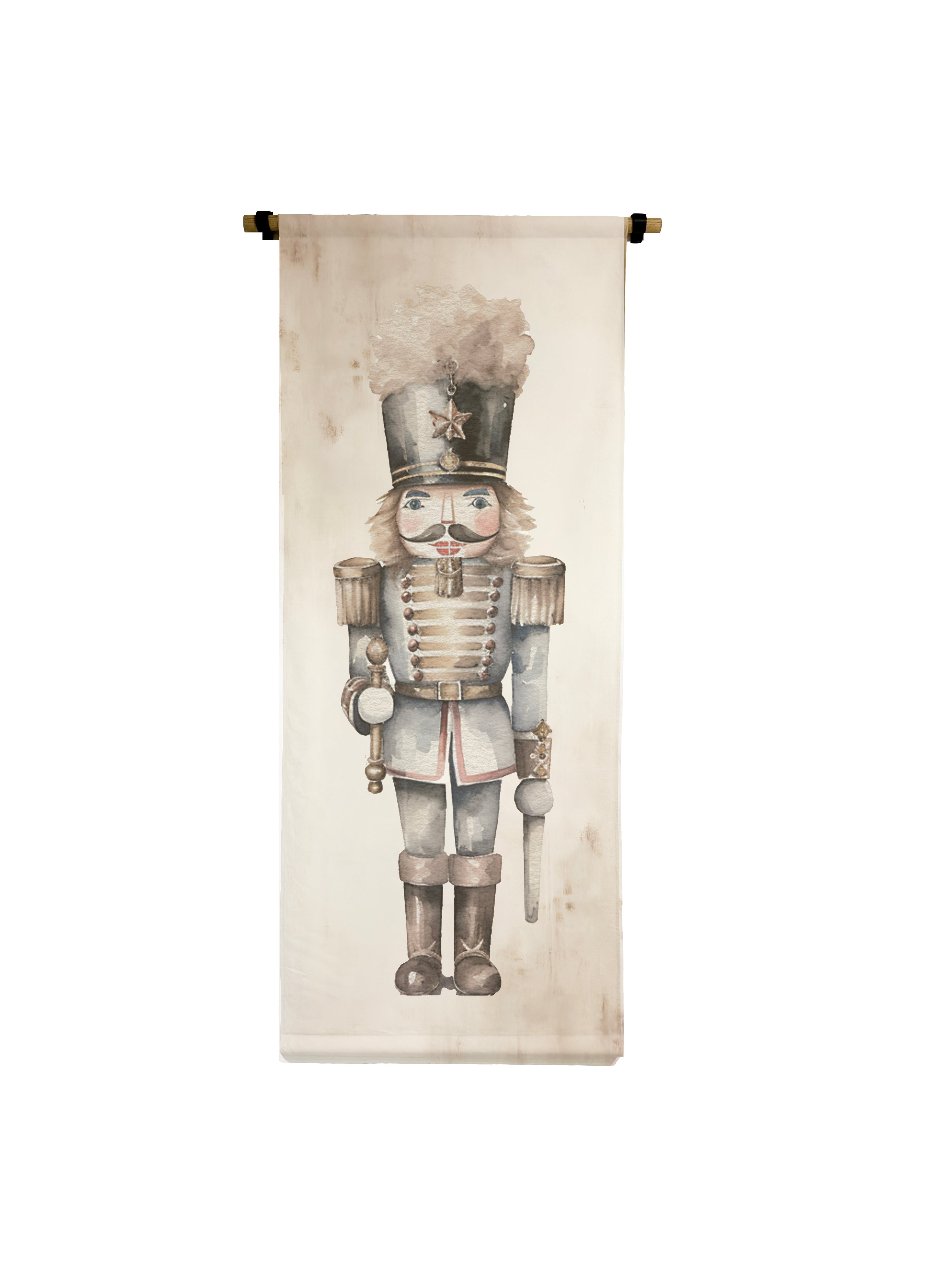 6' Vertical Canvas Scrolls