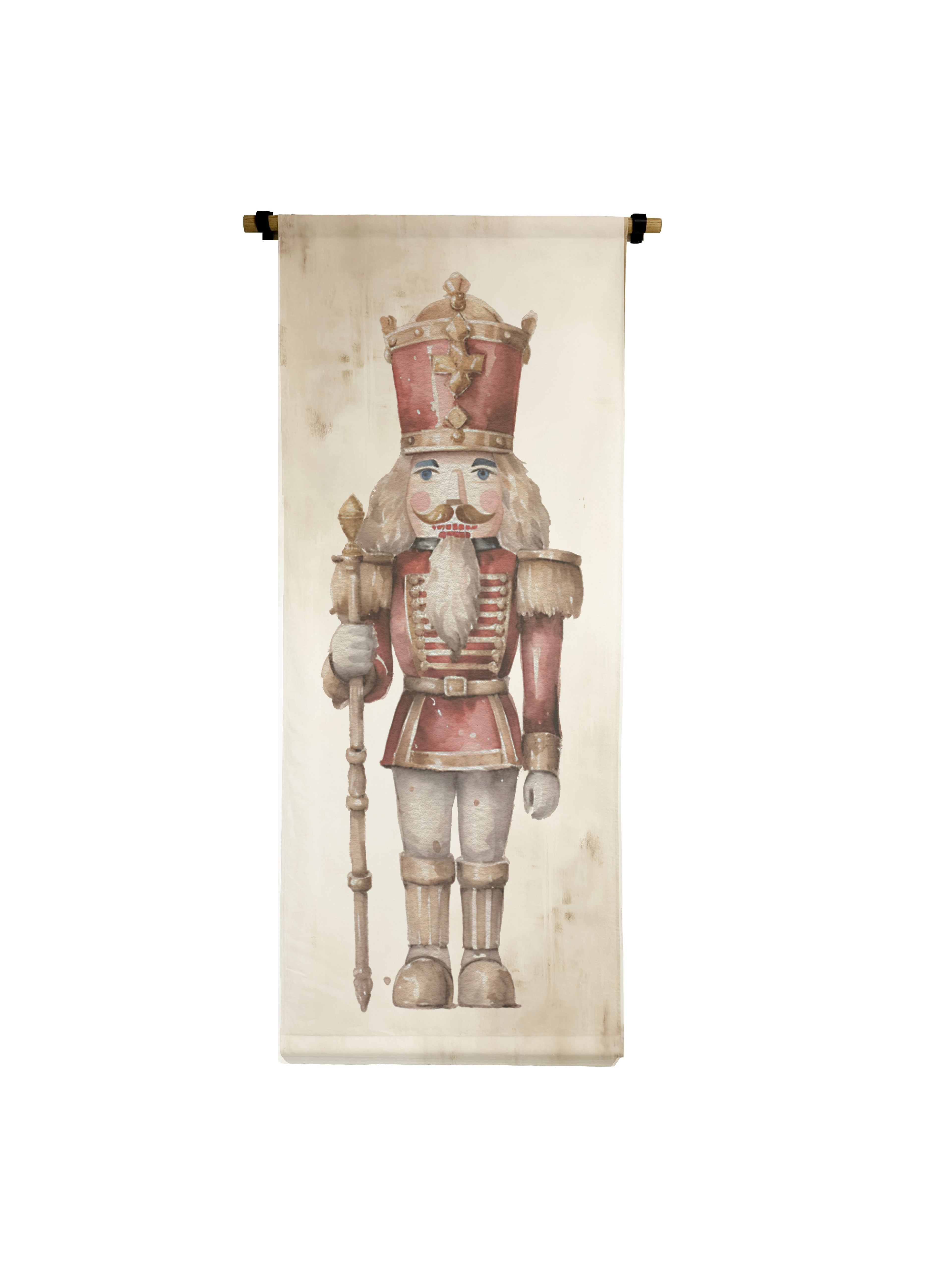 6' Vertical Canvas Scrolls