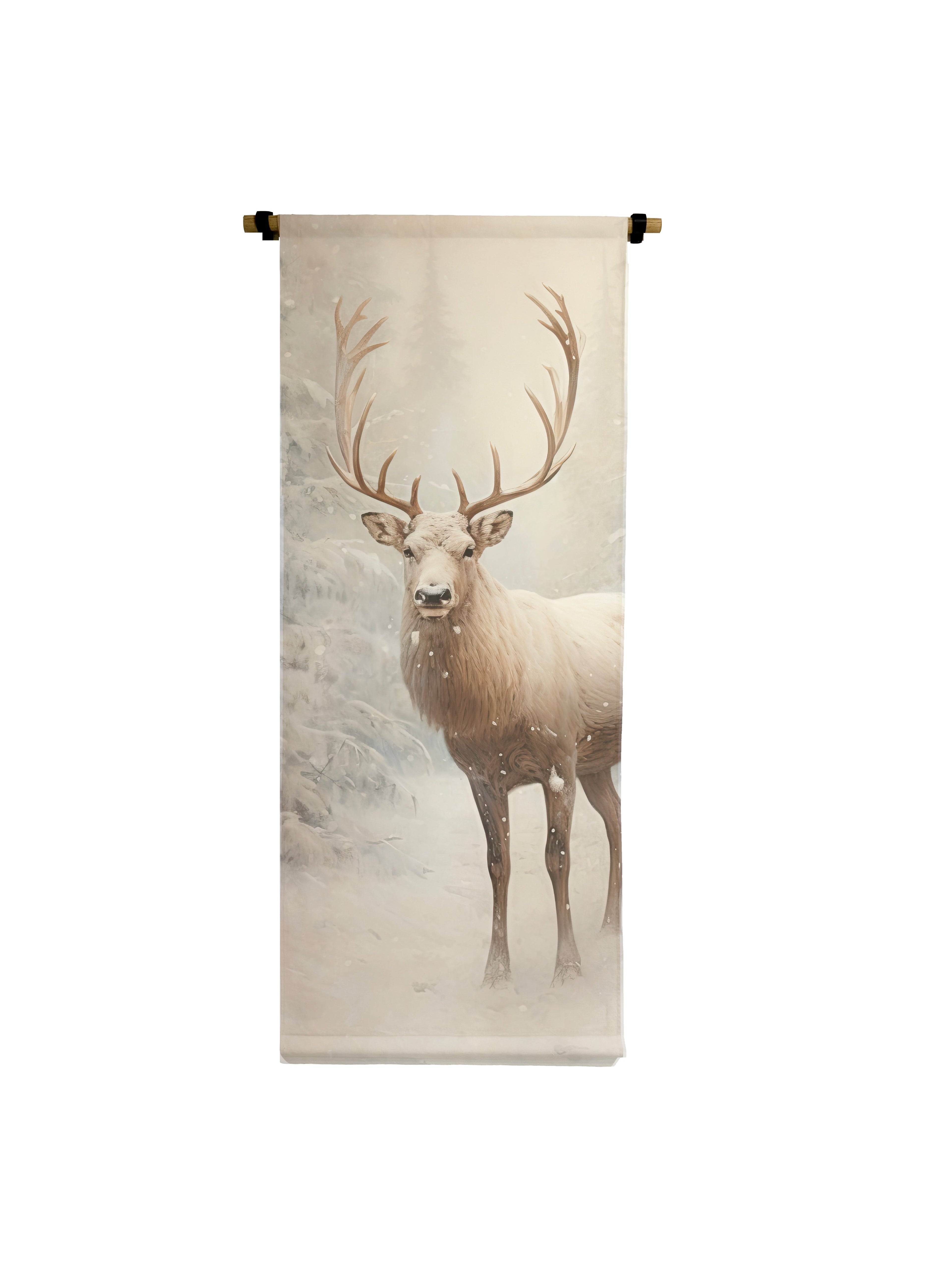 6' Vertical Canvas Scrolls