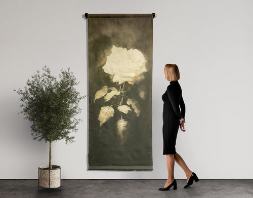 6' Vertical Canvas Scrolls