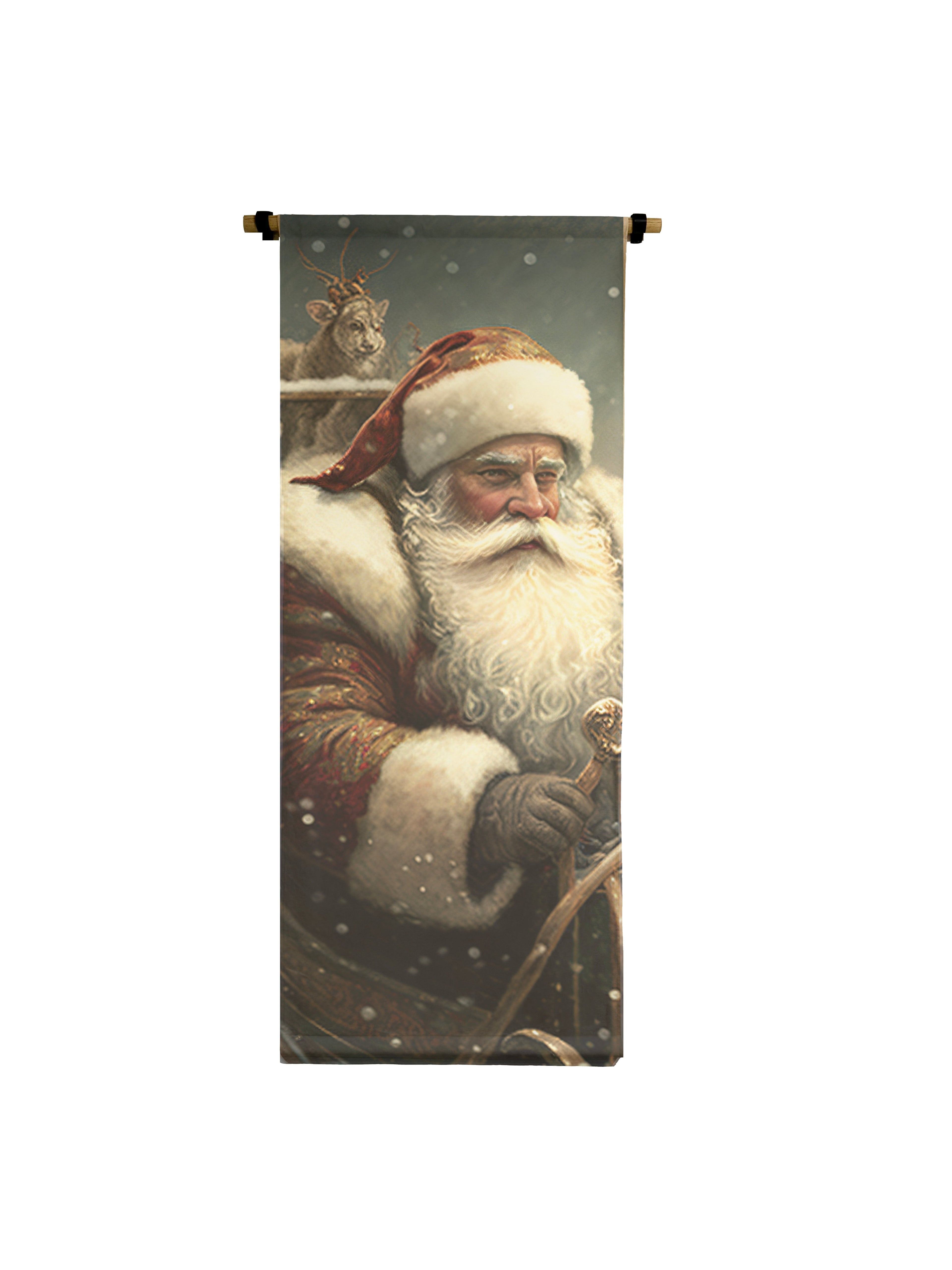 6' Vertical Canvas Scrolls