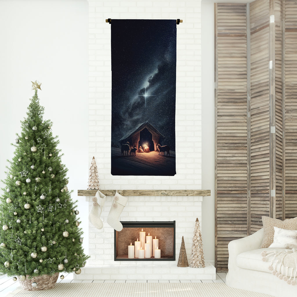 6' Vertical Canvas Scrolls