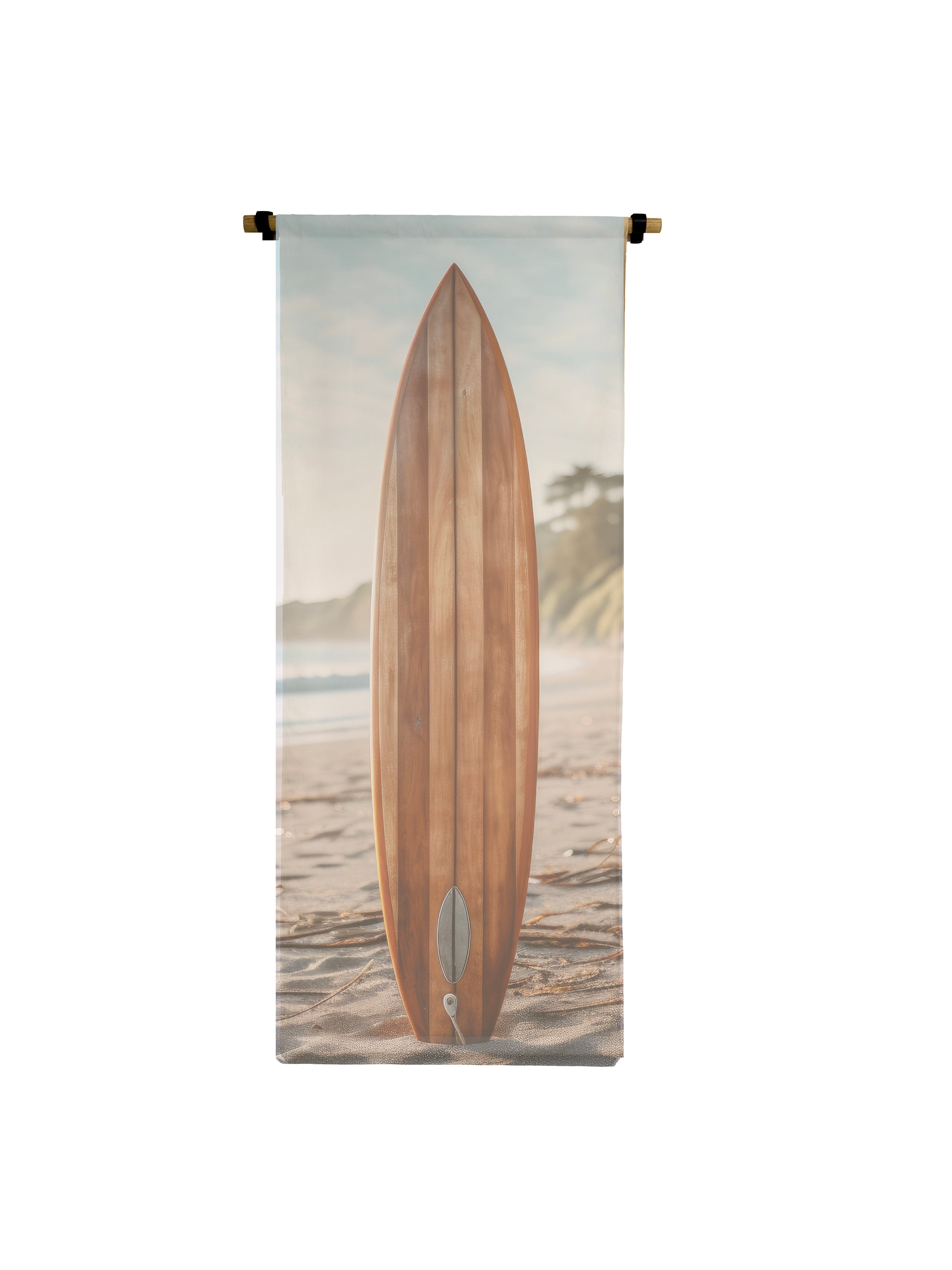 6' Vertical Canvas Scrolls