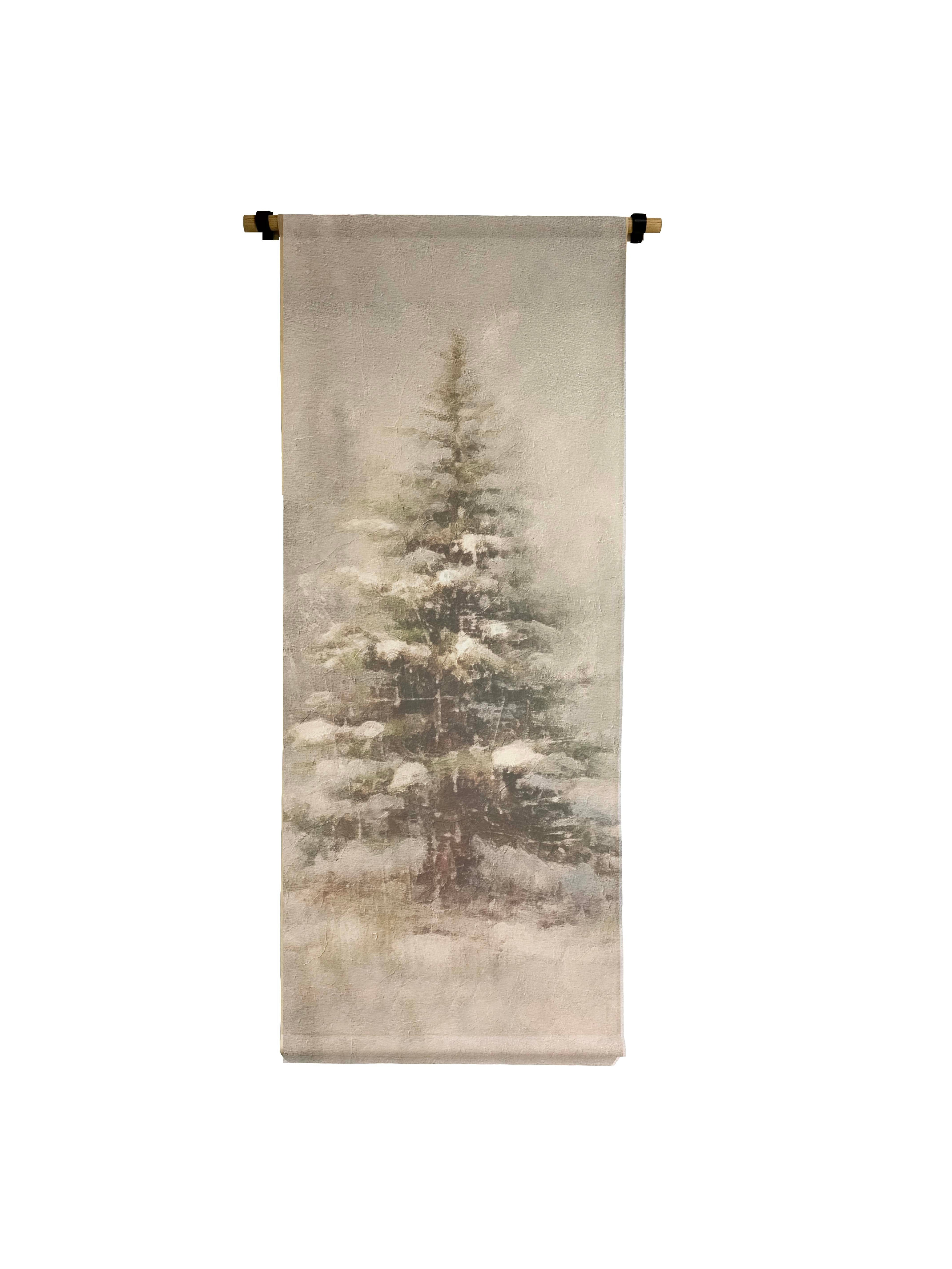 6' Vertical Canvas Scrolls