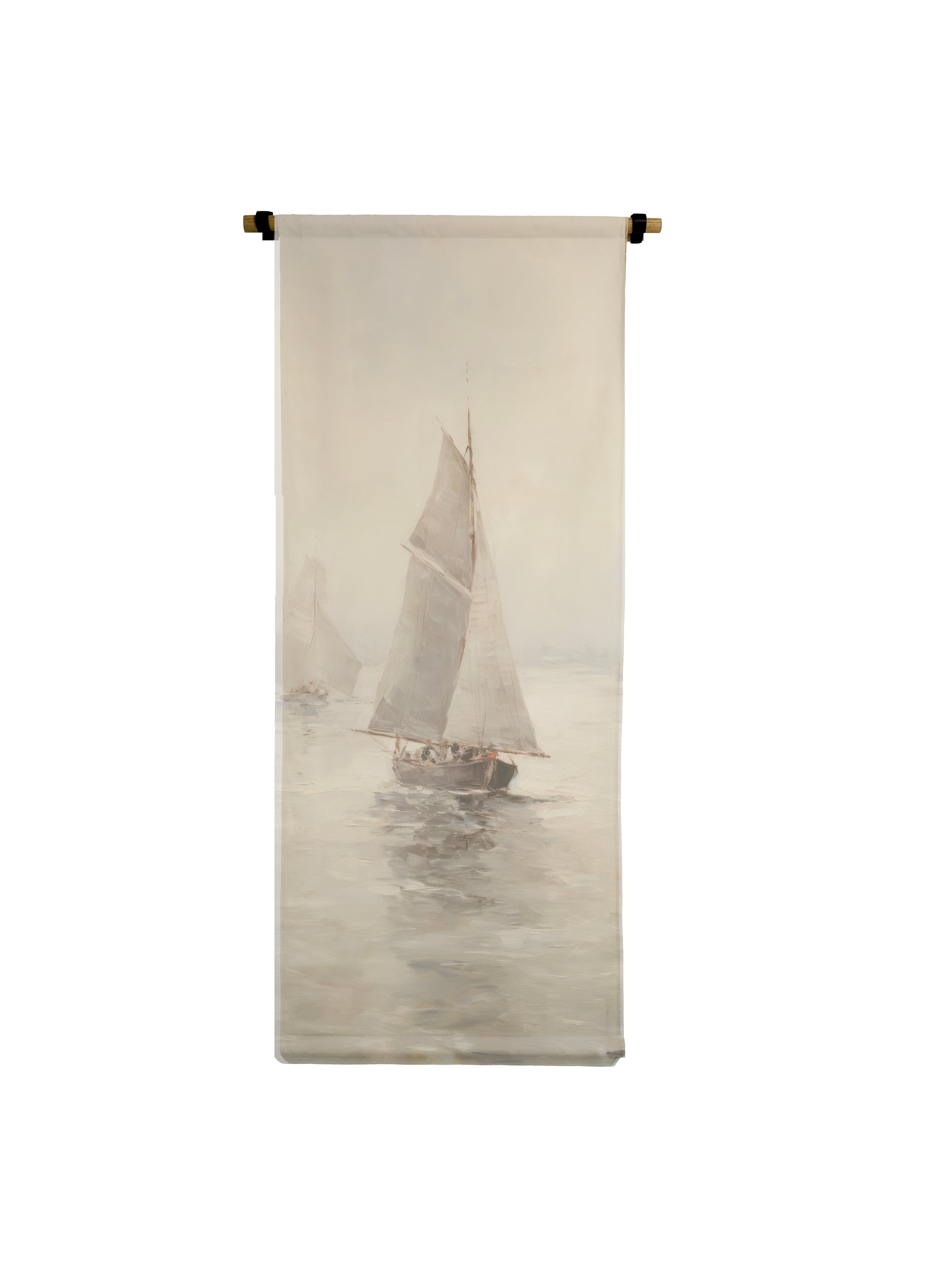 6' Vertical Canvas Scrolls