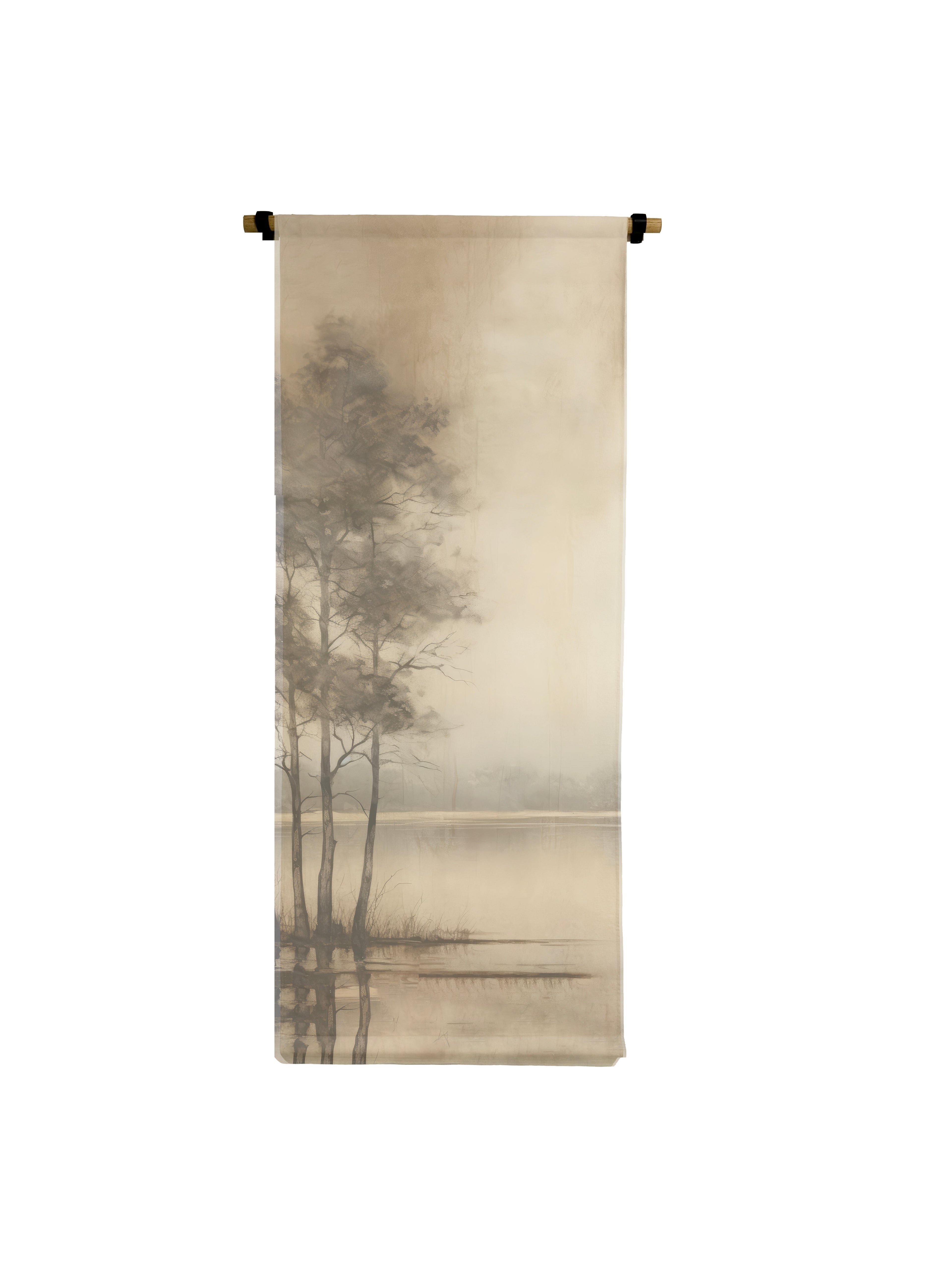 6' Vertical Canvas Scrolls