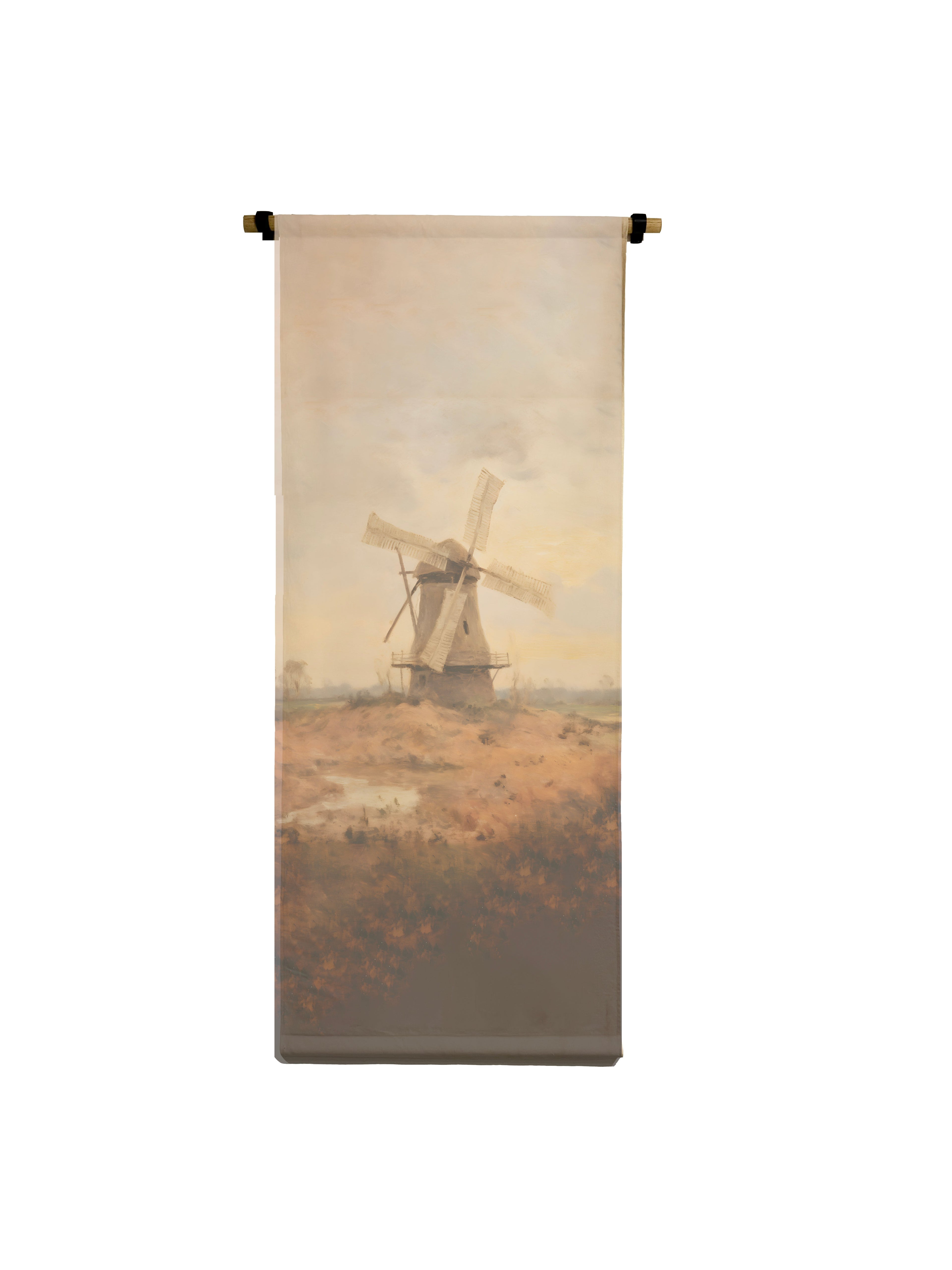 6' Vertical Canvas Scrolls